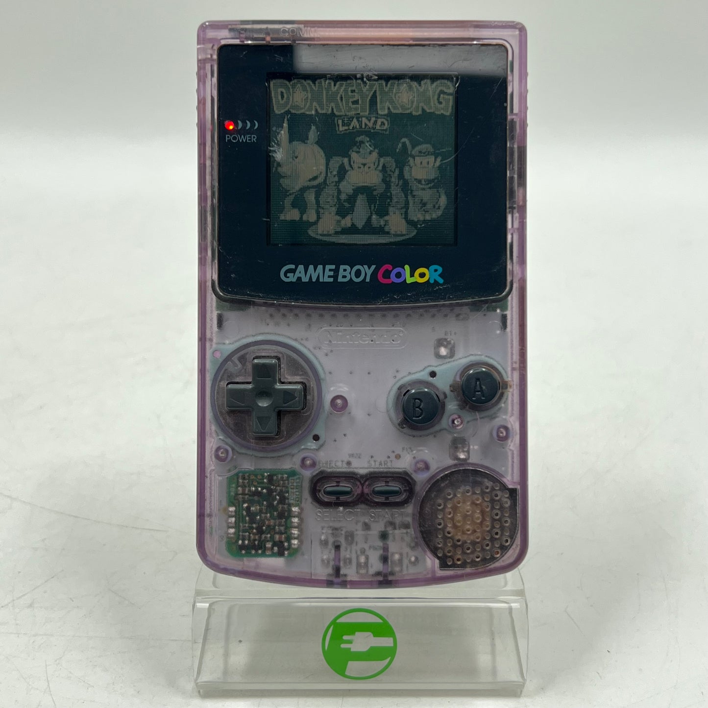 Nintendo Game Boy Color Handheld Game Console CGB-001 Atomic Purple