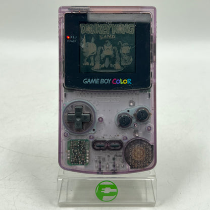 Nintendo Game Boy Color Handheld Game Console CGB-001 Atomic Purple