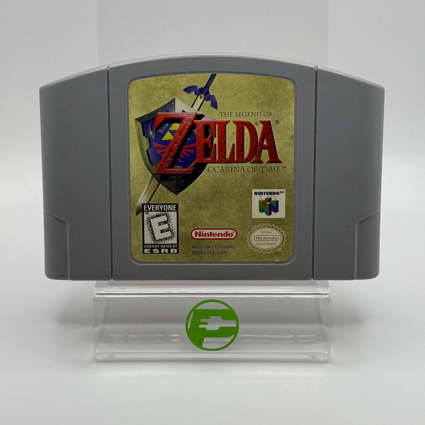 Zelda Ocarina of Time  (Nintendo 64 N64,  1998)