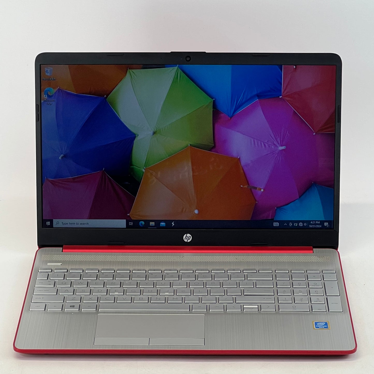 HP Laptop 15-DW1081WM 15.6" Pentium Gold 6405U 2.4GHz 4GB RAM 500GB HDD