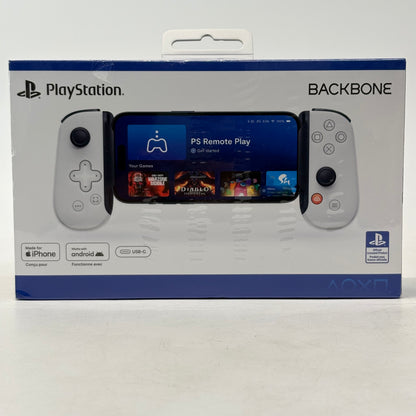 New Backbone One USB-C Controller White BB-51-P-WS V2 For Playstation 5 PS5