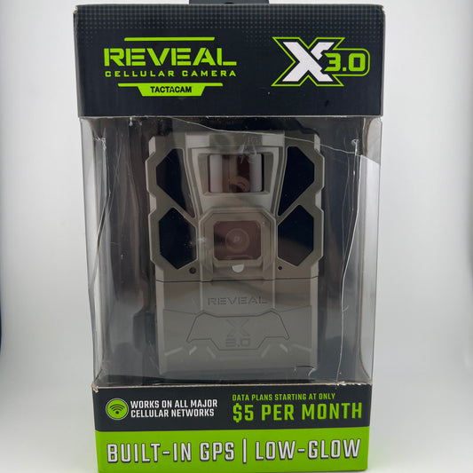 New Tactacam Reveal X 3.0 Cellular Trial Camera RV-TC-XGEN3