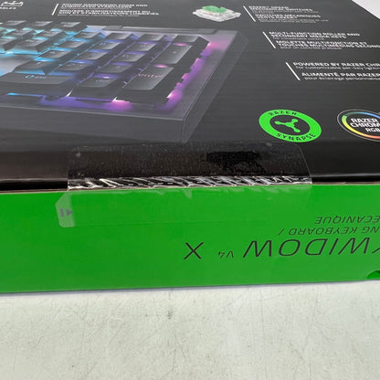 New Razer Black widow V4 X Gaming Keyboard RZ03-0470