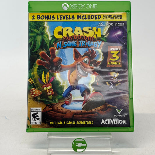 Crash Bandicoot N. Sane Trilogy  (Microsoft Xbox One,  2018)