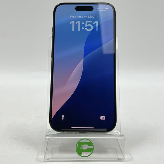 Unlocked Apple iPhone 15 Pro 128GB Black Titanium MTQM3LL/A