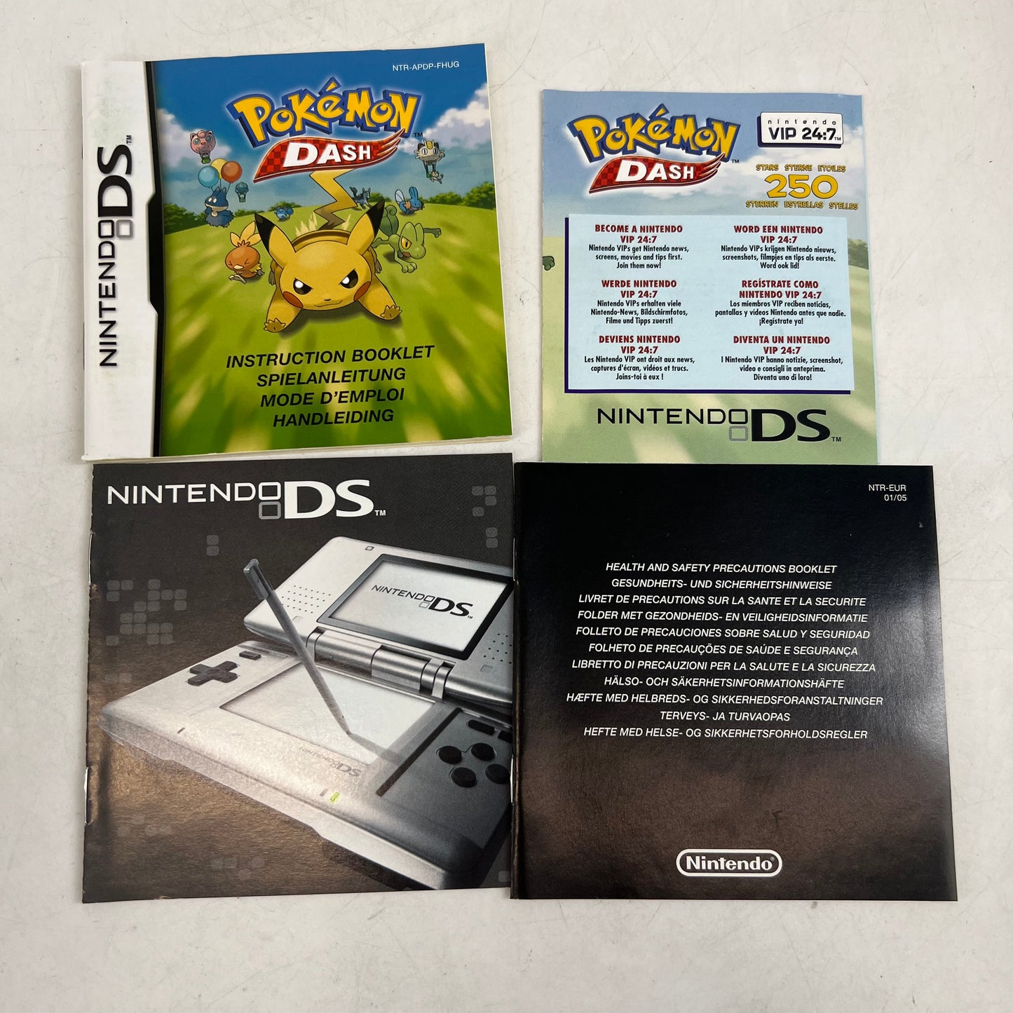 Pokemon Dash (Nintendo DS, 2005) PAL