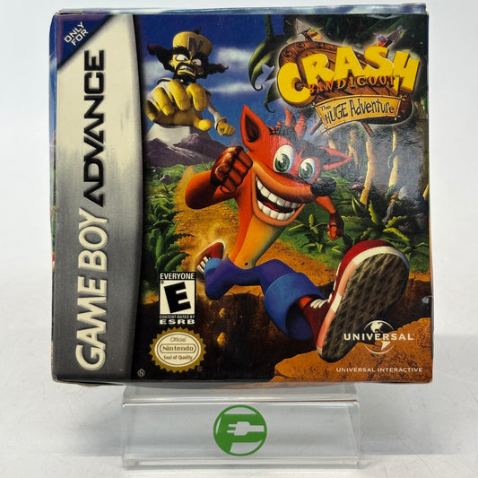 Crash Bandicoot the Huge Adventure  (Nintendo GameBoy Advance,  2002)