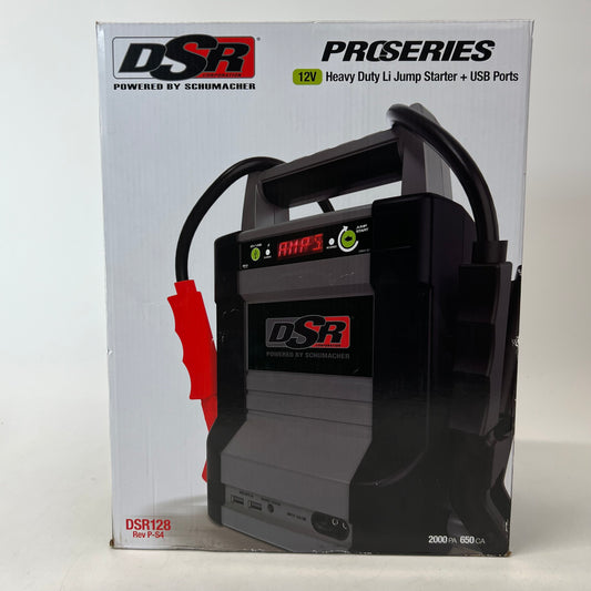 New Schumacher DSR ProSeries Jump Starter DSR128