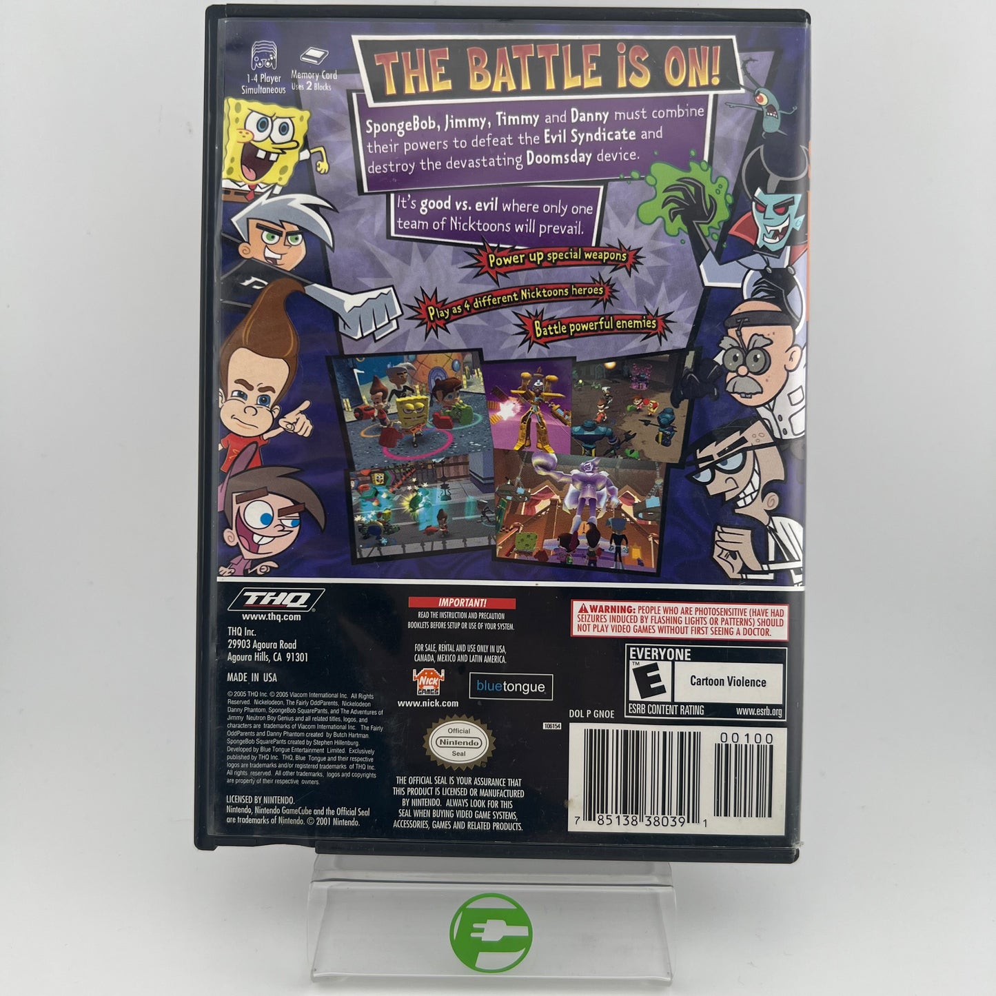 Nicktoons Unite  (Nintendo GameCube,  2005)