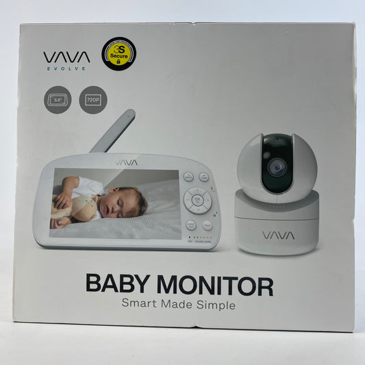 New VAVA EVOLVE Baby Monitor 5.5" Display VA-BBM004