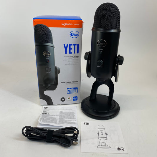 Blue Yeti Premium Multi-Pattern Microphone 988-000100