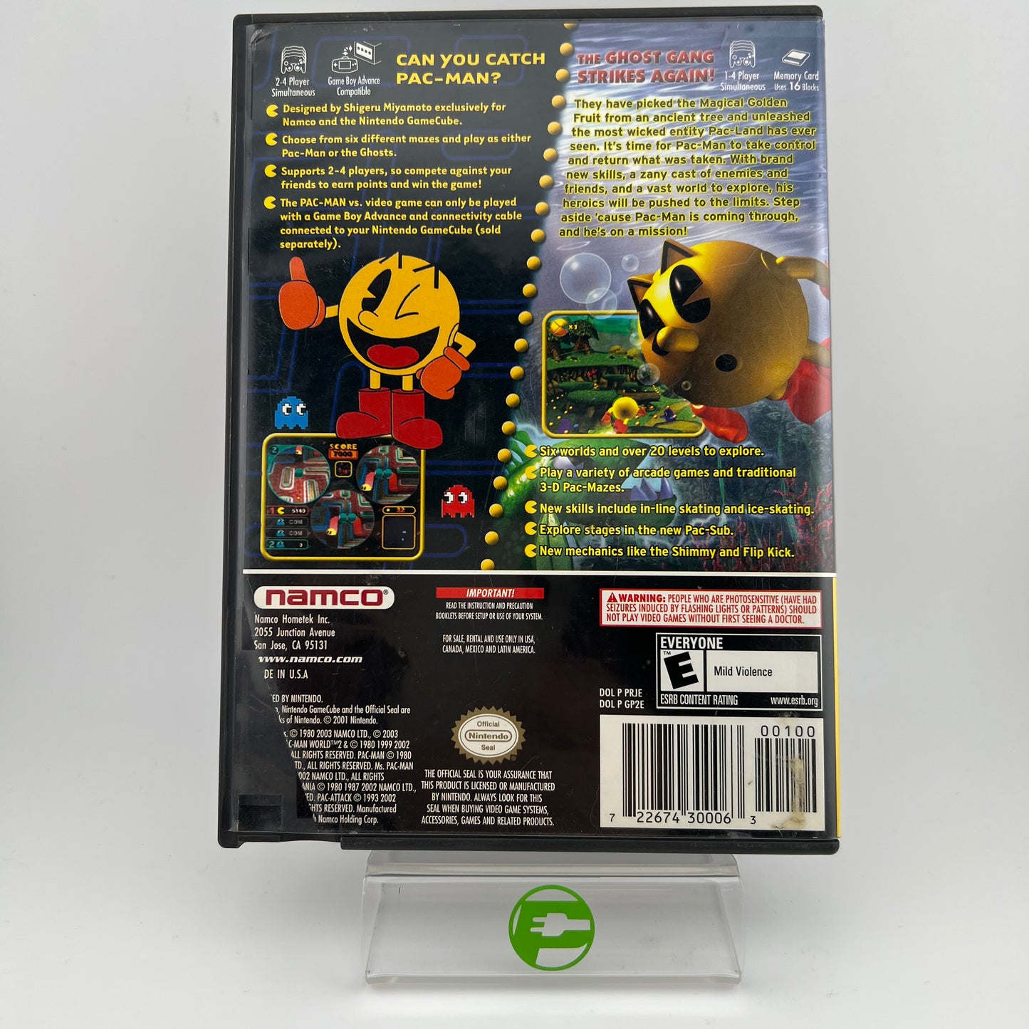 Pac-Man vs & Pac-Man World 2  (Nintendo GameCube,  2003)