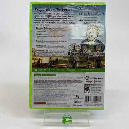 New Fallout 3 [Game of the Year] (Microsoft Xbox 360, 2009)