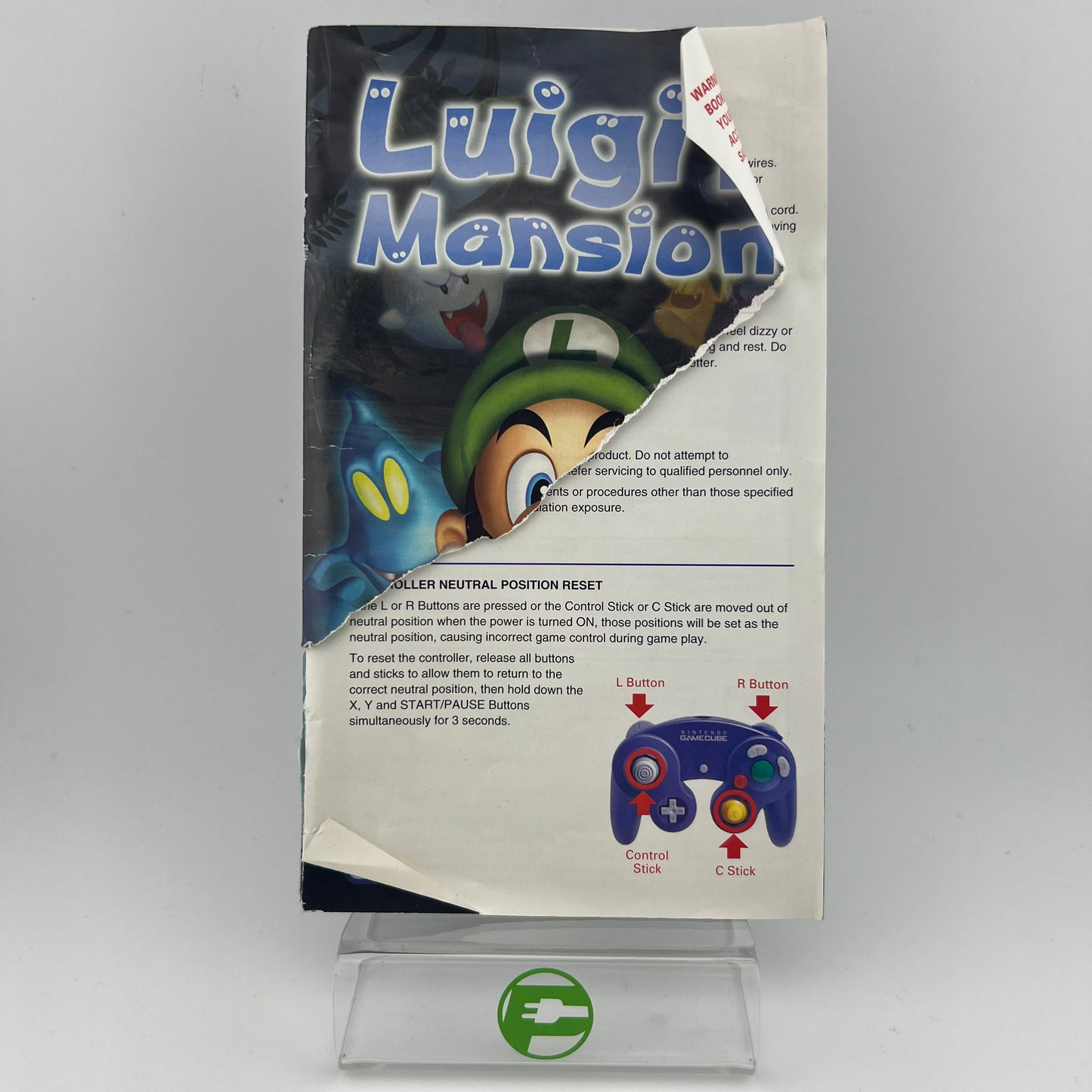 Luigi's Mansion  (Nintendo GameCube,  2001)