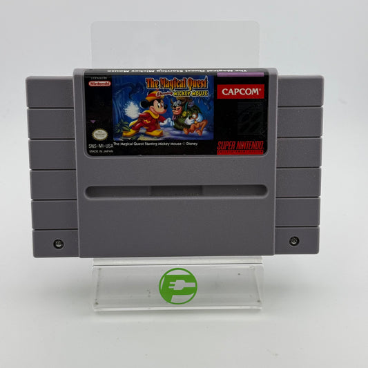 Magical Quest starring Mickey Mouse  (Super Nintendo SNES,  1992)