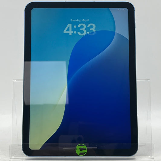Unlocked Apple iPad 10th Gen 64GB 18.3.2 Blue MQ6K3LL/A