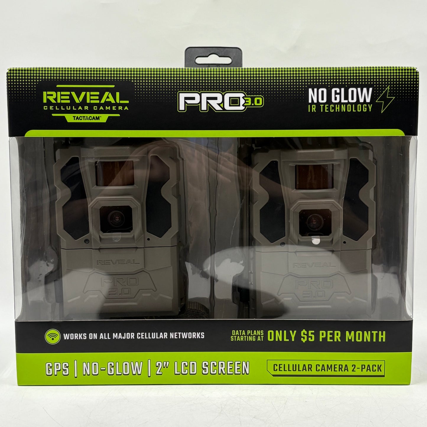 New Tactacam Reveal Pro 3.0 2-Pack Cellular Camera