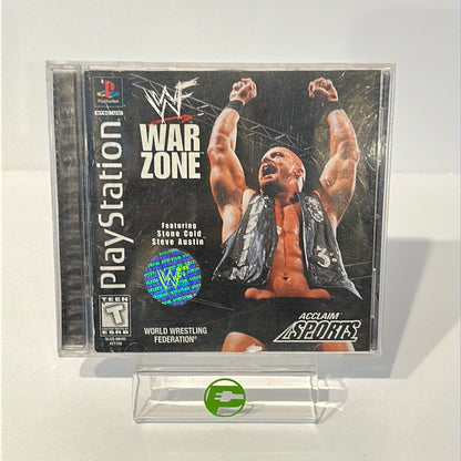 WWF War Zone (Sony Playstation 1 PS1, 1998)