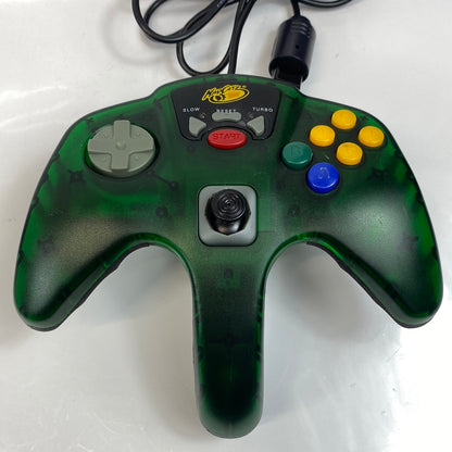 MadCatz Nintendo 64 N64 Wired Controller Green