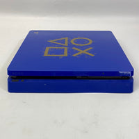 Sony PlayStation 4 PS4 Slim Days of Play Edition 1TB Blue Gaming Console CUH-2115B