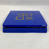Sony PlayStation 4 PS4 Slim Days of Play Edition 1TB Blue Gaming Console CUH-2115B