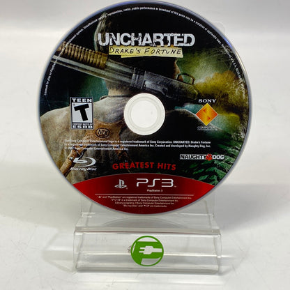 Uncharted 1 2 3 Collection (Sony PlayStation 3, 2007, 2009, 2011) w/ Case & Manual
