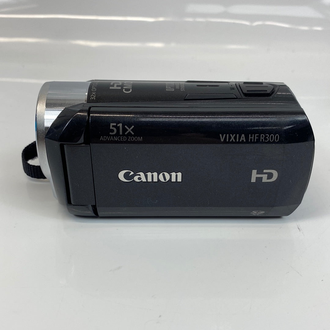 Canon Vixia HF R300 Digital Camera 51x Zoom 1080p Full HD 8MP Flash Camcorder
