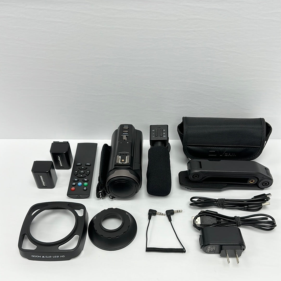 Open Box HDV-544KM Black Max 48 Megapixel 4K Night Vision WIFI Digital Camcorder
