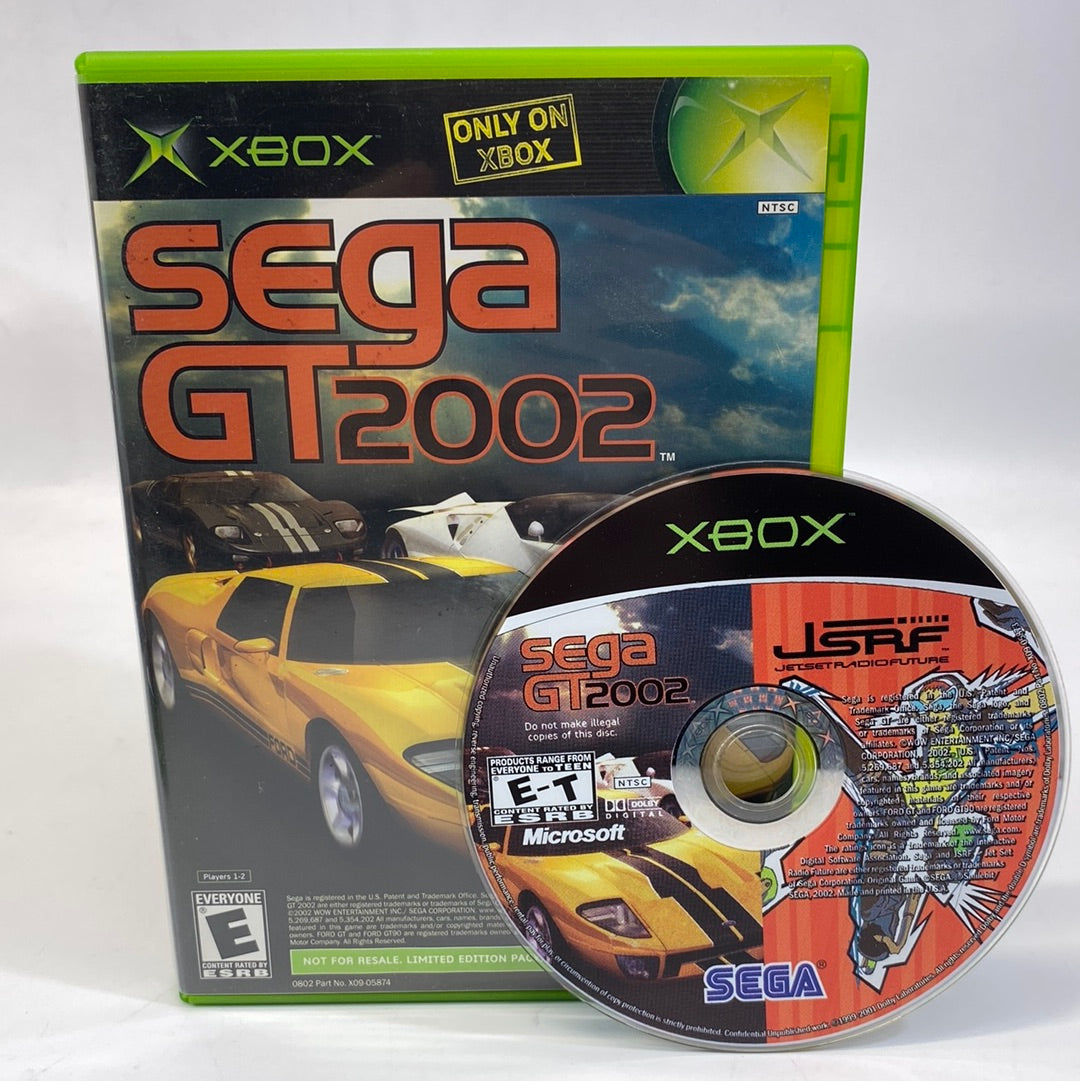 JSRF Jet Set Radio Future & Sega GT 2002 (Microsoft Xbox, 2002)