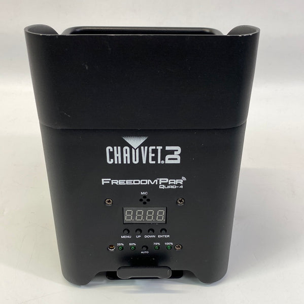 Chauvet DJ Freedom Par Quad-4 IP Wash Light Black Outdoor Ip65 Rated