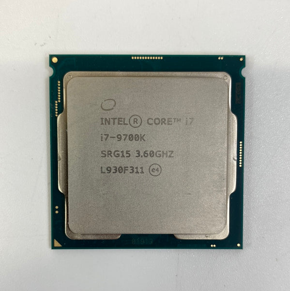 Intel Core i7-9700K 3.60GHz SRG15 8 Core Desktop CPU