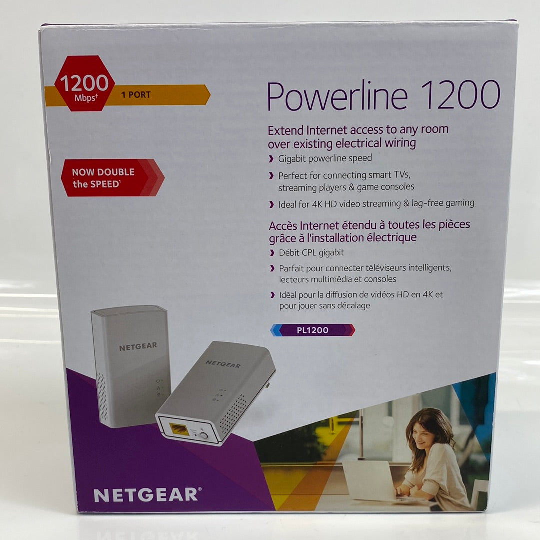NETGEAR Powerline 1200 WIFI Extender PL1200