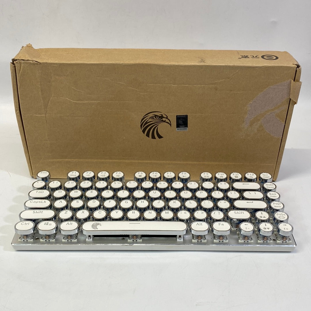 Eyooso Super Scholar Mechanical Keyboard White Z-88