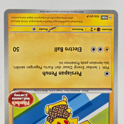 Pokémon TCG Pikachu Berkemeja Batik 155/SV-P Indonesian