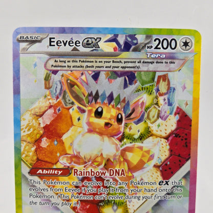 Pokémon TCG Prismatic Evolutions Eevee Ex #174 Pokemon Promo 10/25 174 English