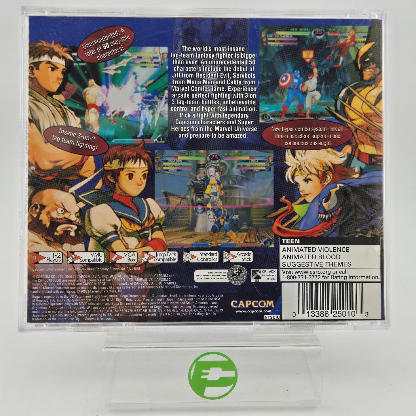 Marvel vs Capcom 2 (Sega Dreamcast, 2000)