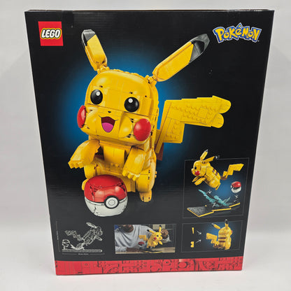 New LEGO Pokemon Pikachu and Poke Ball Building Kit 72152