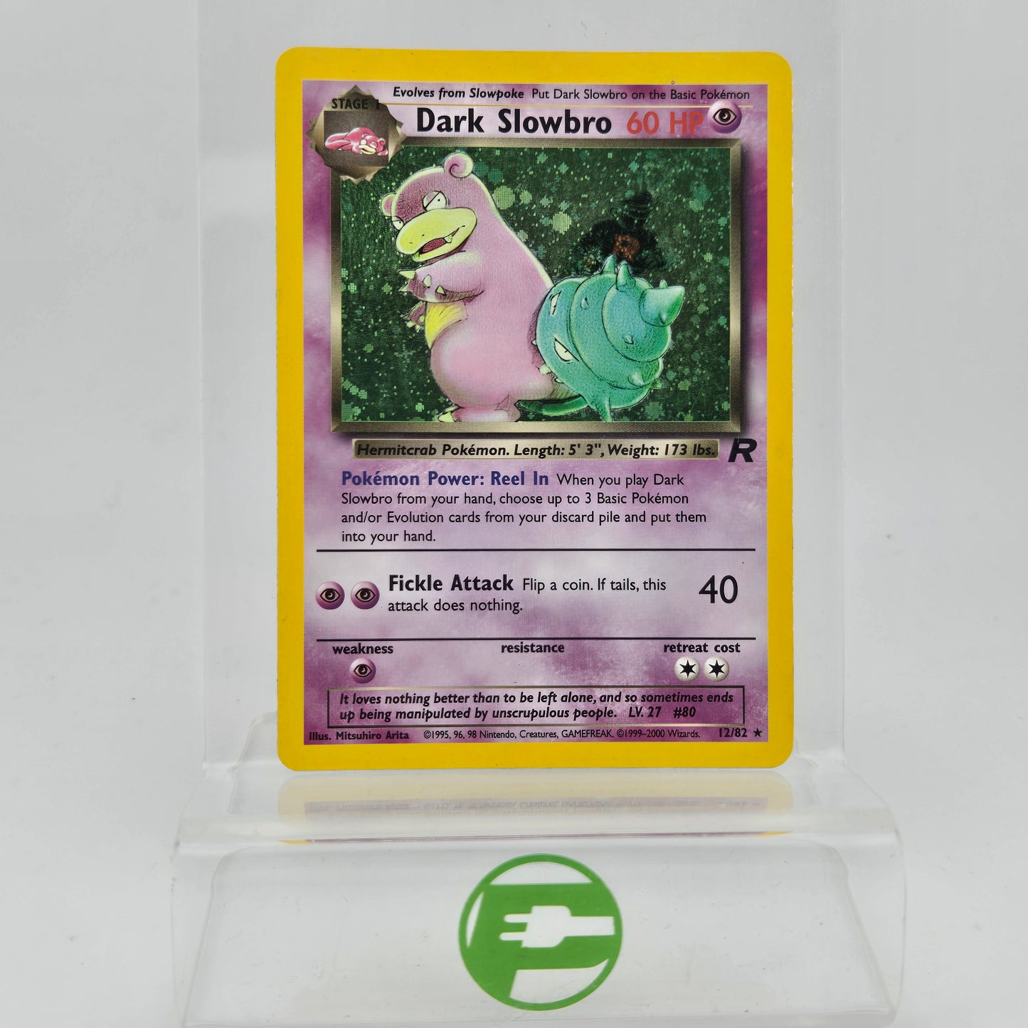Pokémon TCG Team Rocket Dark Slowbro #12 Pokemon Team Rocket 10/25 12/82 English