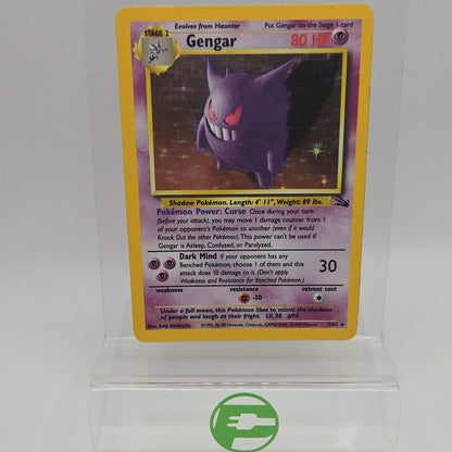 Pokémon TCG Fossil Gengar #5 Holo ENG LP