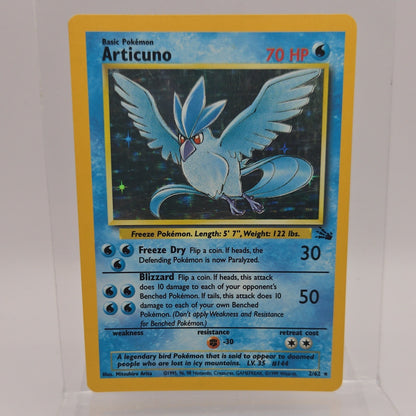 Pokémon TCG Fossil Articuno #2 Holo ENG LP