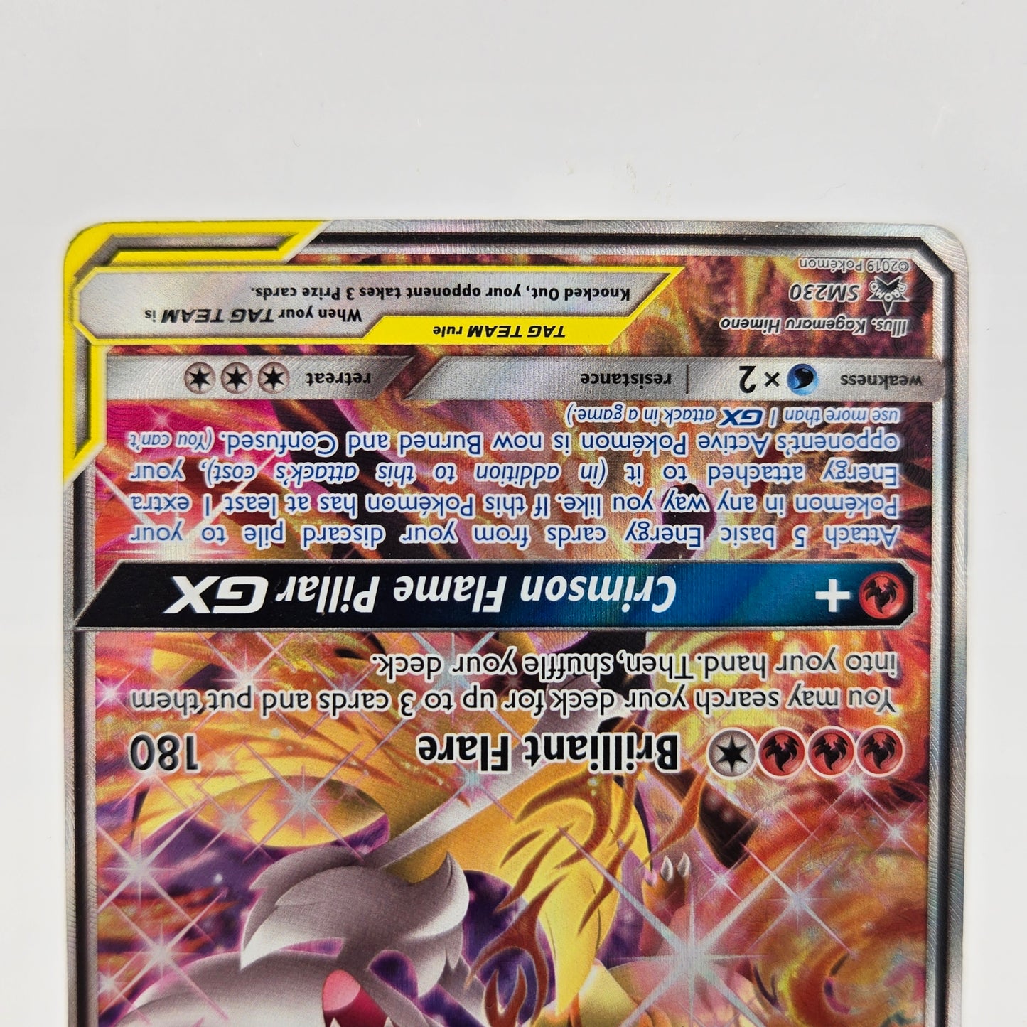 Pokémon TCG Charizard & Braixen GX #SM230 Pokemon Promo 20/65 SM230 English