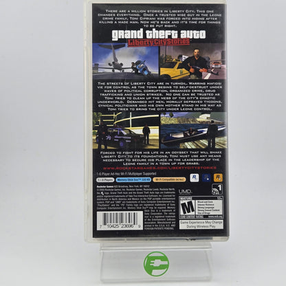 Grand Theft Auto Liberty City Stories (Sony PlayStation Portable PSP, 2005)