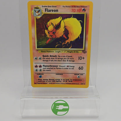 Pokémon TCG Jungle Flareon #3 Holo English LP
