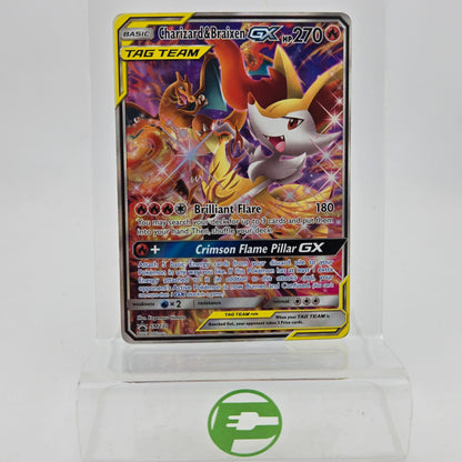 Pokémon TCG Charizard & Braixen GX #SM230 Pokemon Promo 20/65 SM230 English