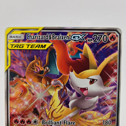 Pokémon TCG Charizard & Braixen GX #SM230 Pokemon Promo 20/65 SM230 English