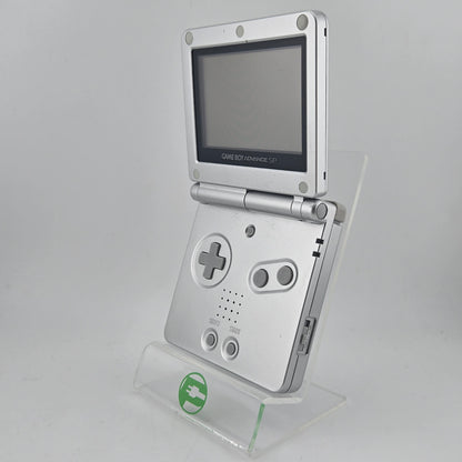 Nintendo Game Boy Advance SP Handheld Game Console Only AGS-001 Silver