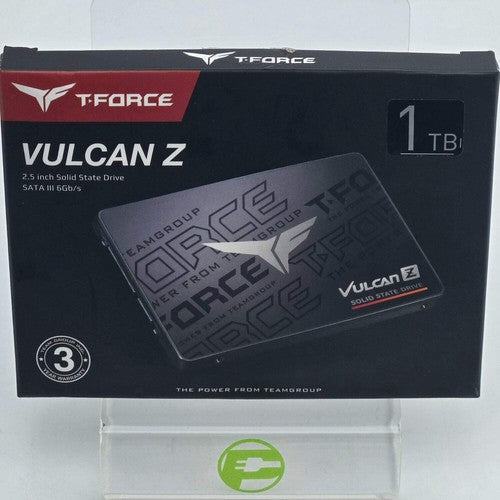 TeamGroup 2.5" Vulcan Z 2.5 Inch 1TB eSATA III 6Gbps SSD T253TZ001T0C101