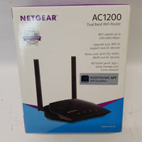 Netgear AC1200 Dual Band WiFi Router Black R6120