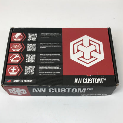 AW Armorer Works Custom HX21 6mm Double Barrel Gas Blowback Airsoft Pistol 1911