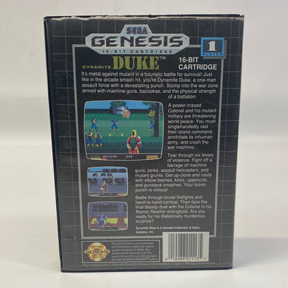 Dynamite Duke (Sega Genesis, 1990)